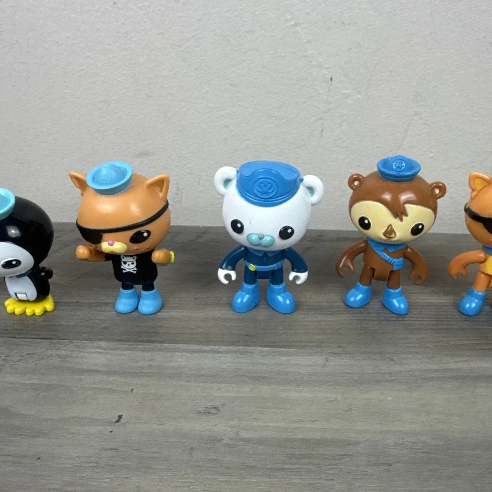 Octonauts Fisher Price Lot Of 9 Captain Barnacles Inkling Tunip Tweak Dashi